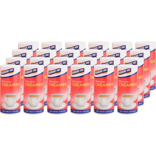 Genuine Joe Nondairy Creamer Canister 0.75 lb (12 oz) Canister 24
