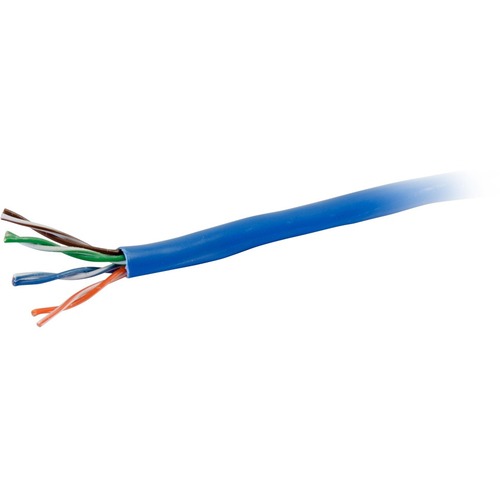 NEW C2G 56017 Cat.6 UTP Network Cable 1000ft CAT 6 PVC Blue
