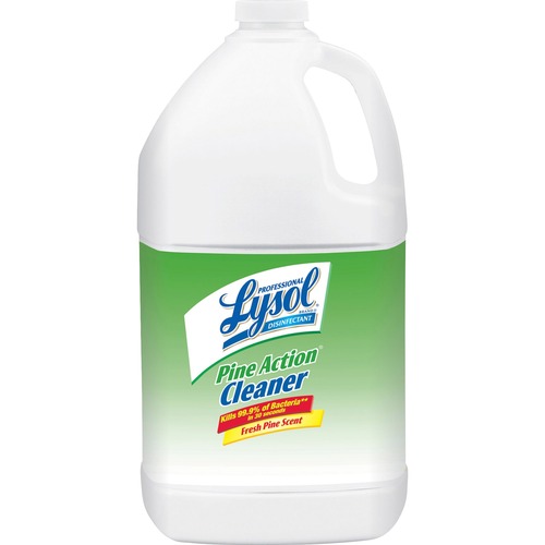 Professional Lysol Disinfectant Pine Action Cleaner Concentrate Liquid 128 fl oz (4 quart