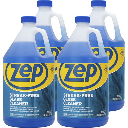 Zep Streakfree Glass Cleaner Liquid 128 fl oz (4 quart) 4