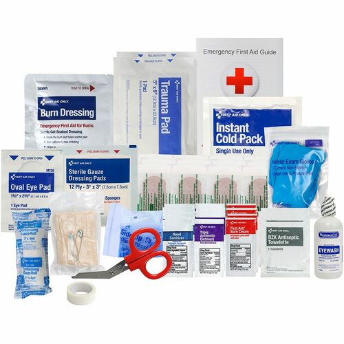 First Aid Only 25Person Bulk First Aid Refill ANSI Compliant First Aid Kits First Aid