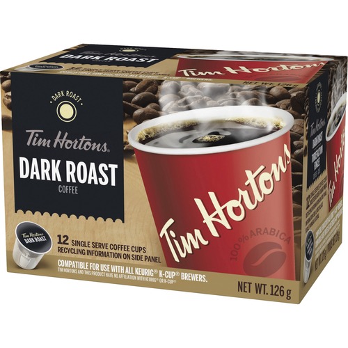 Tassimo Tim Hortons Dark Roast Coffee Pods Pod Compatible with Keurig