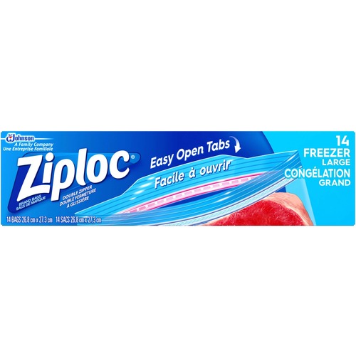 Ziploc® Gallon Freezer Bags Large Size 3.79 L Capacity 2.70 mil