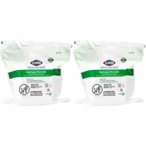 Clorox Healthcare Hydrogen Peroxide Cleaner Disinfectant Wipes Wipe