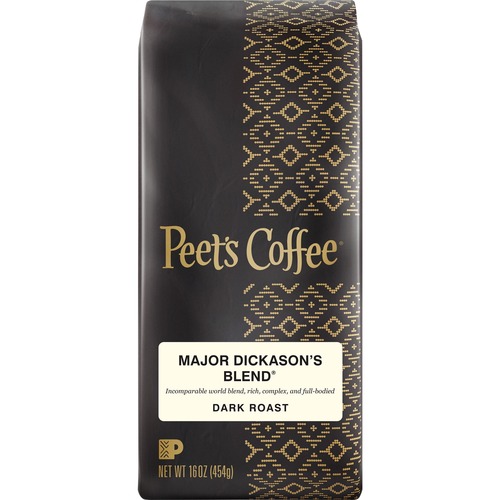 Peet's Coffee Whole Bean Major Dickason's Blend Coffee Dark 16 oz