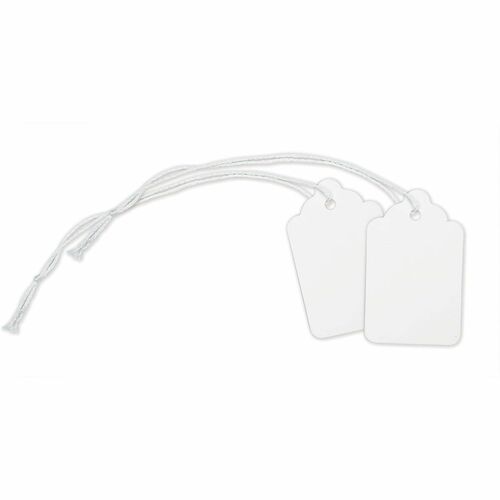 Office Depot® Brand Merchandise Tags, Size 5, 1.09" x 1.75" , White