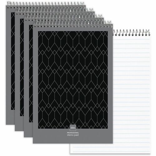 Office Depot® Brand Professional Steno Book, 6" x 9" , Legal/Wide Ruled