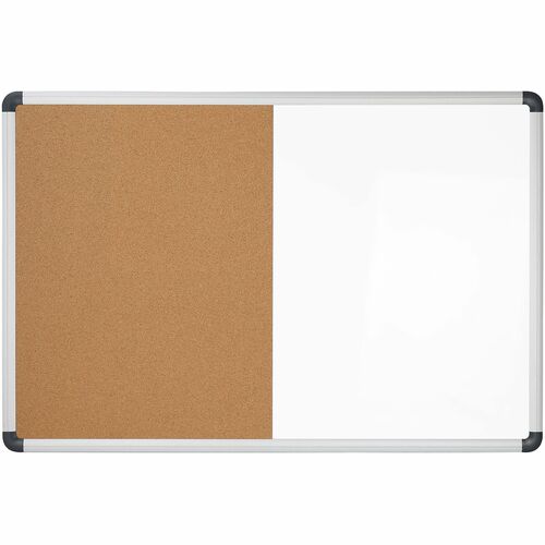 Realspace™ DryErase Whiteboard/Cork Bulletin Board, 24" x 36
