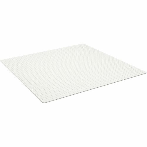 Realspace™ Low Pile Chair Mat, 46" x 60" , Clear Chair Mats Office Depot