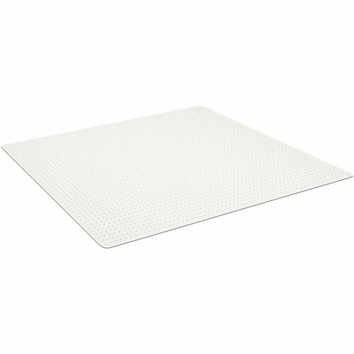 Realspace™ Chair Mat, Rectangular, 46"W x 60"D, Clear Chair Mats Office Depot