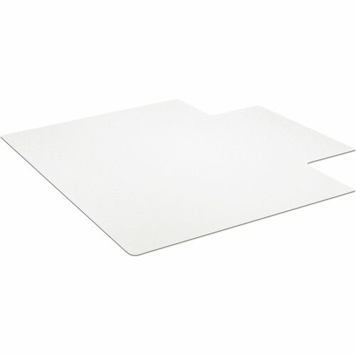 Realspace™ Hard Floor Chair Mat, Wide Lip, 45" x 53" , Clear Chair Mats Office Depot