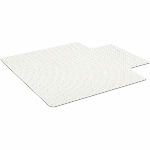 Realspace™ Heavy Duty Chair Mat for Carpet with Lip, Ramped Edge, 36" x