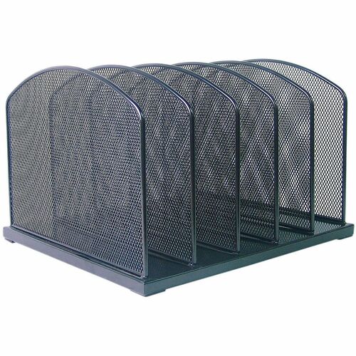Office Depot® Brand Mesh File Sorter, Black File Organizers Office