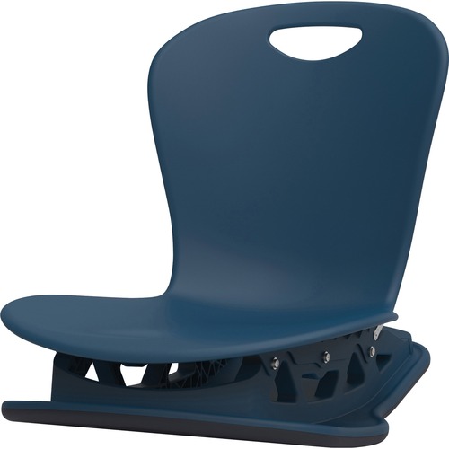 Virco Zuma Floor Rocker Chair Navy 1 Each