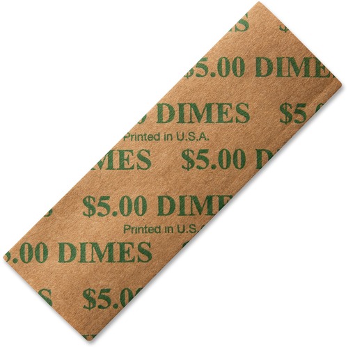 Coin Wrappers, Bill Straps & Trays