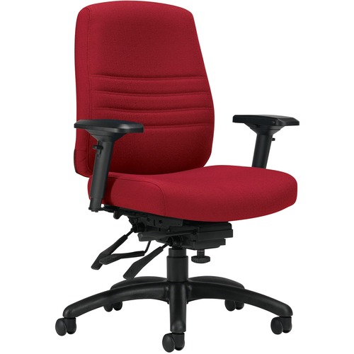 Global OBUSforme Elite Managment Chair High Back Black Bonded