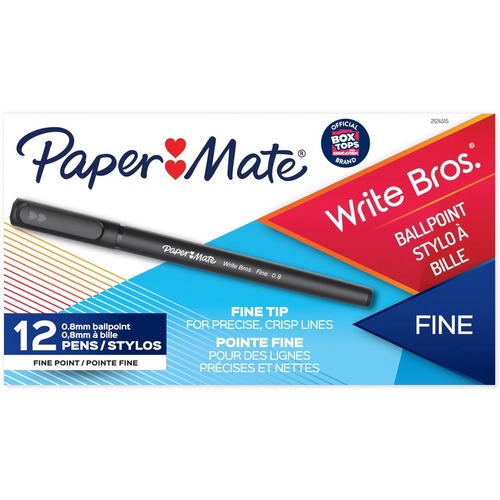 Paper Mate Write Bros. 0.8mm Ballpoint Pen Fine Pen Point 0.8 mm