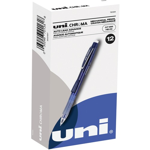 uni® CHROMA Mechanical Pencils HB, 2 Lead 0.7 mm Lead Diameter