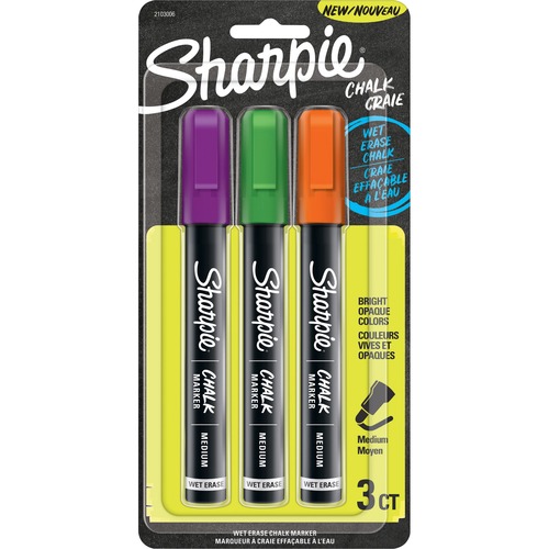 Sharpie Wet Erase Chalk Markers Chalkbased Ink Opaque Barrel 3
