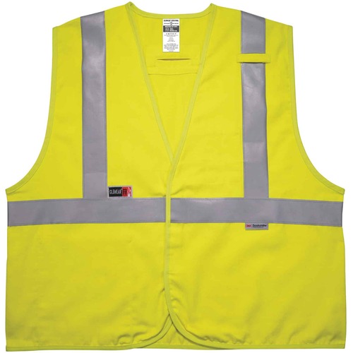 GloWear 8261FRHL HiVis FR Safety Vest Class 2, Dual Compliant
