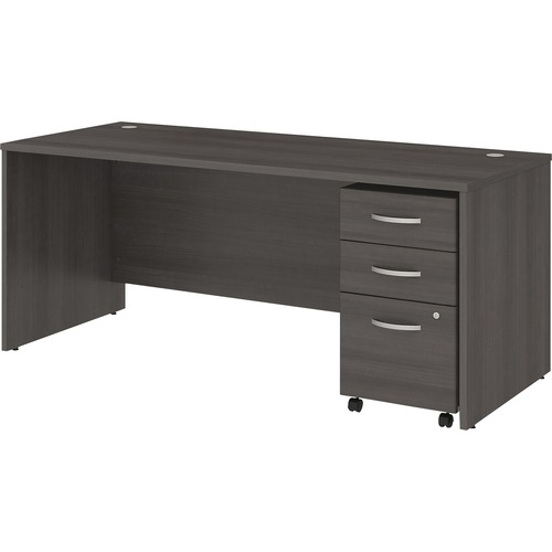 Bush Business Furniture Studio C 72W x 30D Office Desk with Mobile File