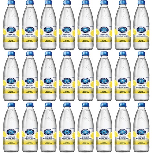 Crystal Geyser Natural Lemon Sparkling Spring Water ReadytoDrink