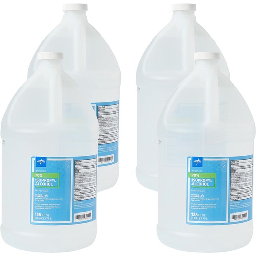 Medline Isopropyl Rubbing Alcohol For Minor Cut, Scrape, Burn 1 gal