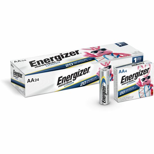 Energizer Industrial AA Lithium Battery 4Packs For Construction