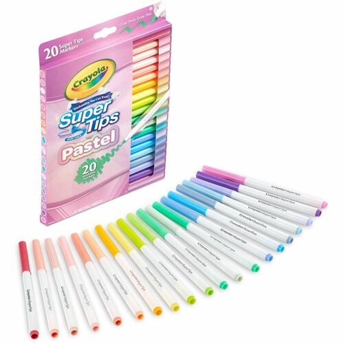 Crayola SuperTips Washable Markers 20 / Pack