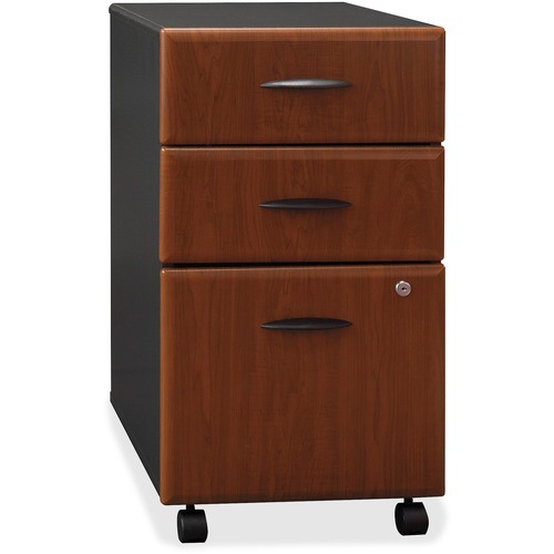 Bush Business Furniture Series A 3 Drawer Mobile Pedestal Assembled
