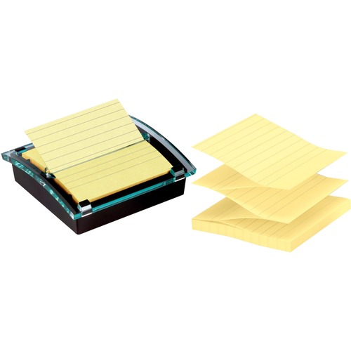 Postit® Super Sticky Popup Yellow Notes and Dispenser FSIoffice