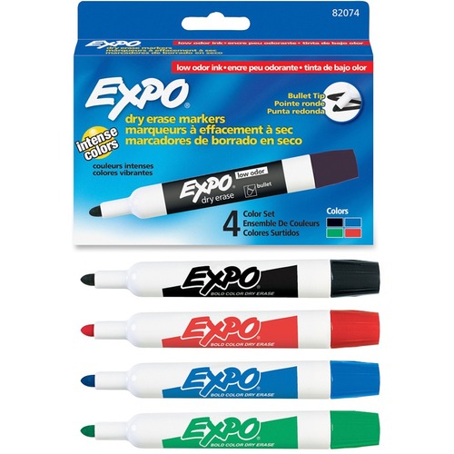 SAN 82074 Sanford Expo Bold Color Dryerase Markers SAN82074