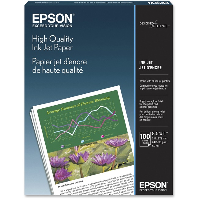Epson High Quality Color Inkjet Paper on sale at the ATS Online