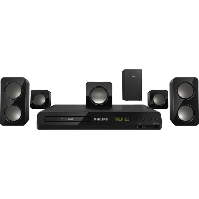 Philips 5.1 Home Theater Blu Ray Player barnewdesign