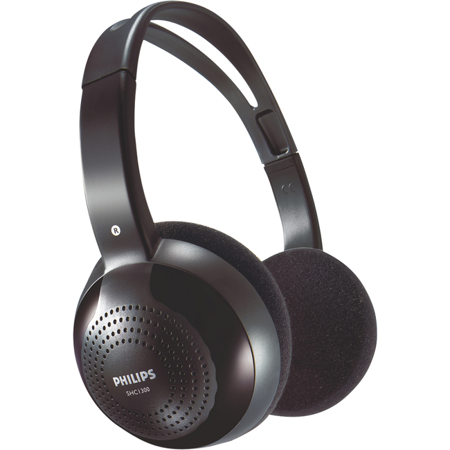 Philips SHC1300 Full Size Infrared Headphone Product overview What