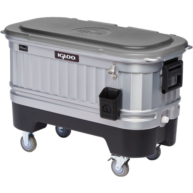 NEW Igloo 49271 Party Bar Liddup Ice Box 31.17 gal LIDDUP SLV 1P eBay