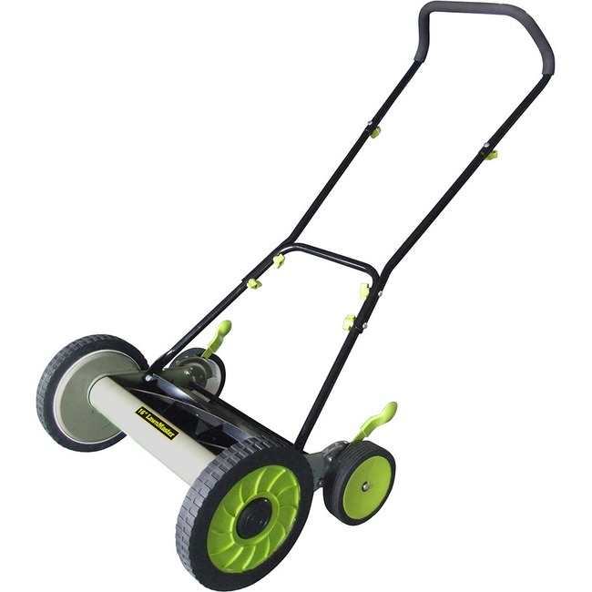 NEW Cleva LMRM1601 Reel Manual Push Mower, 5 Blade, 16 Inch Lawnmower