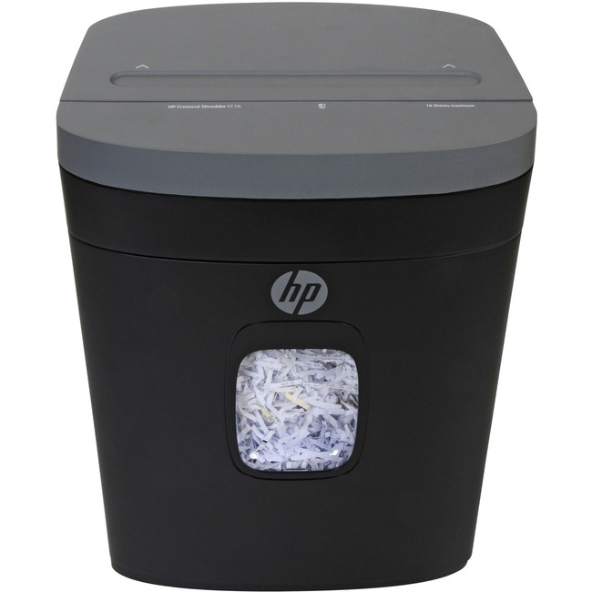 HP CC16 Paper Shredder Cross Cut 16 Per Pass for shredding Paper