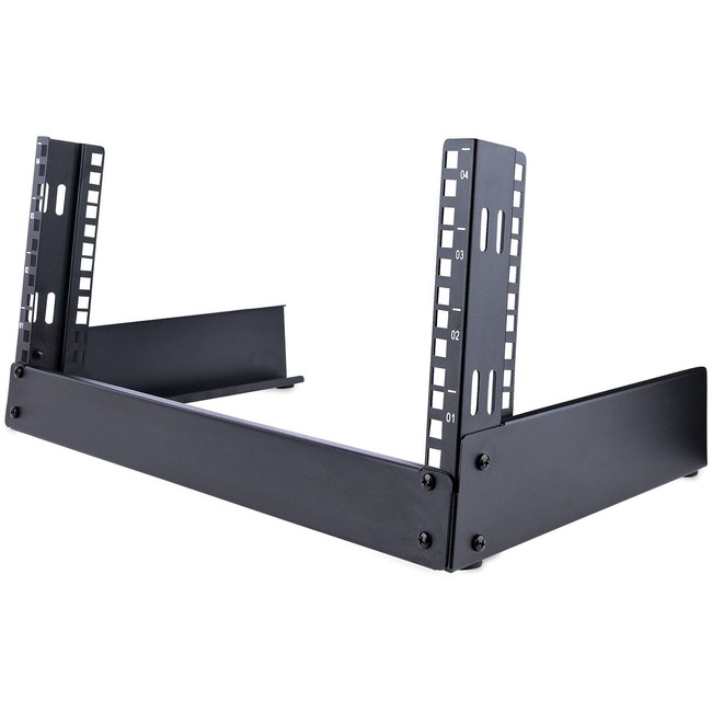 4U 19" Desktop Open Frame Rack, 2Post FreeStanding