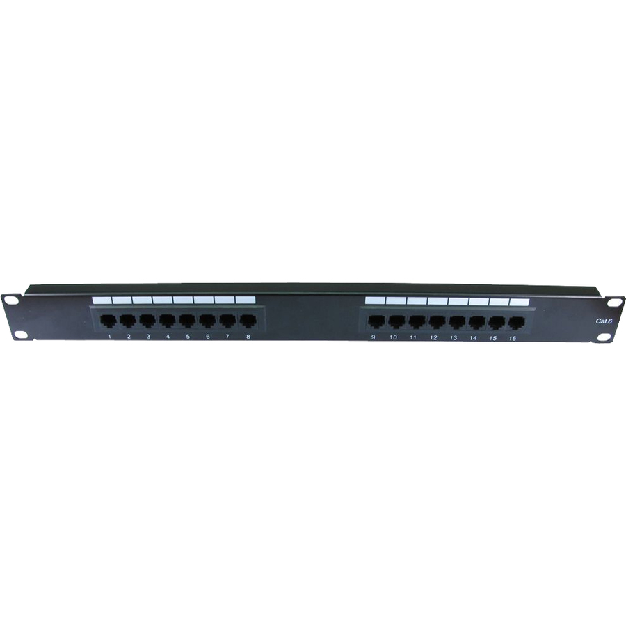 Cables Direct 16 Ports Network Patch Panel 16 x RJ11 1U High
