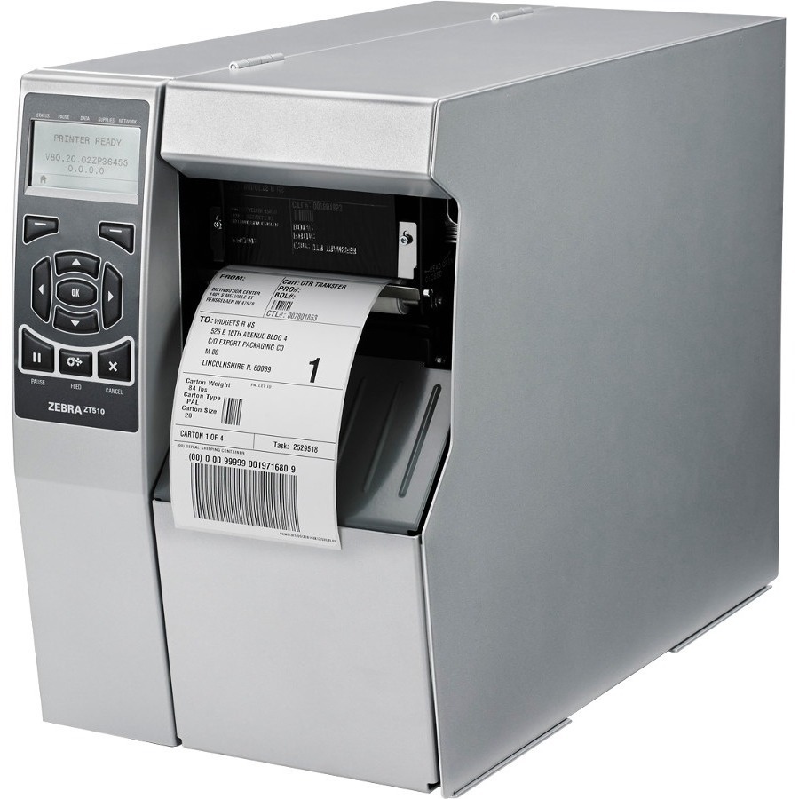 Zebra ZT510 Industrial Direct Thermal/Thermal Transfer Printer