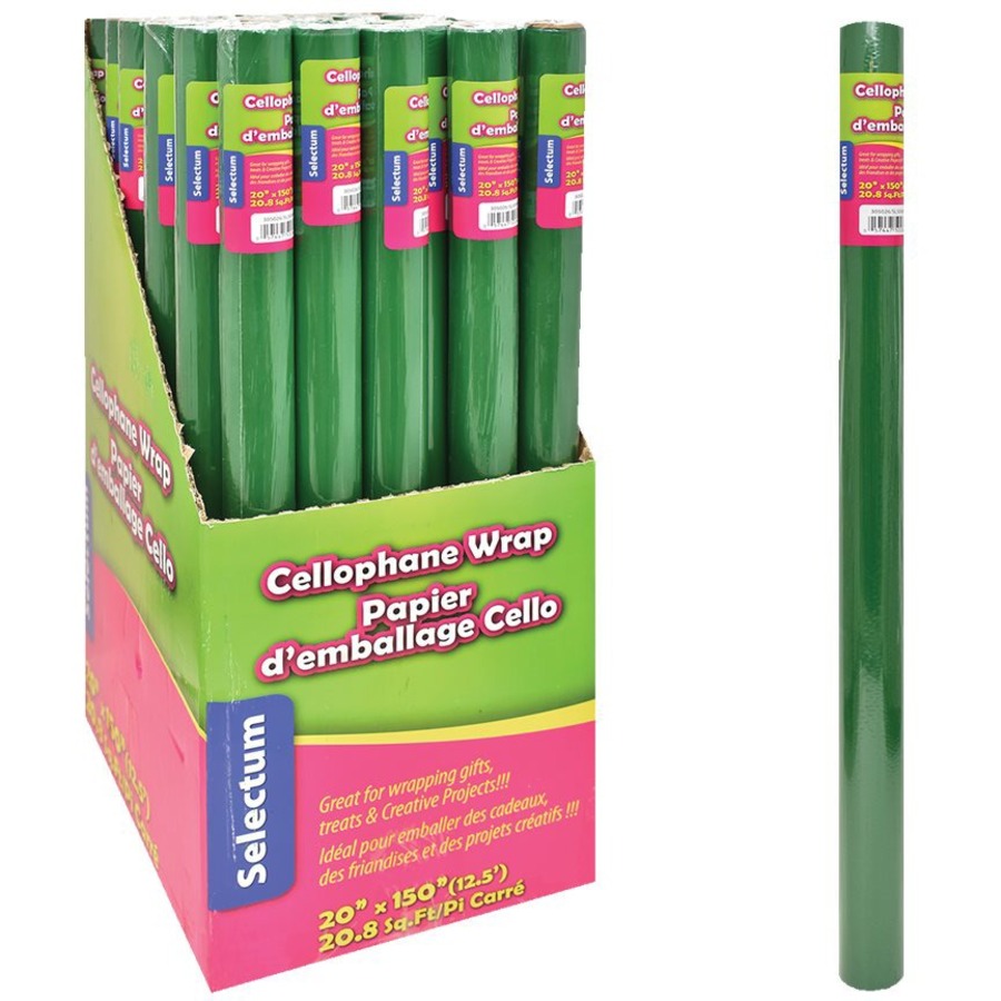 Link Product Packing Wrap Cellophane Green
