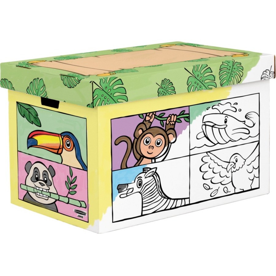 Bankers Box At Play Animal Toy Box External Dimensions 18" Width x