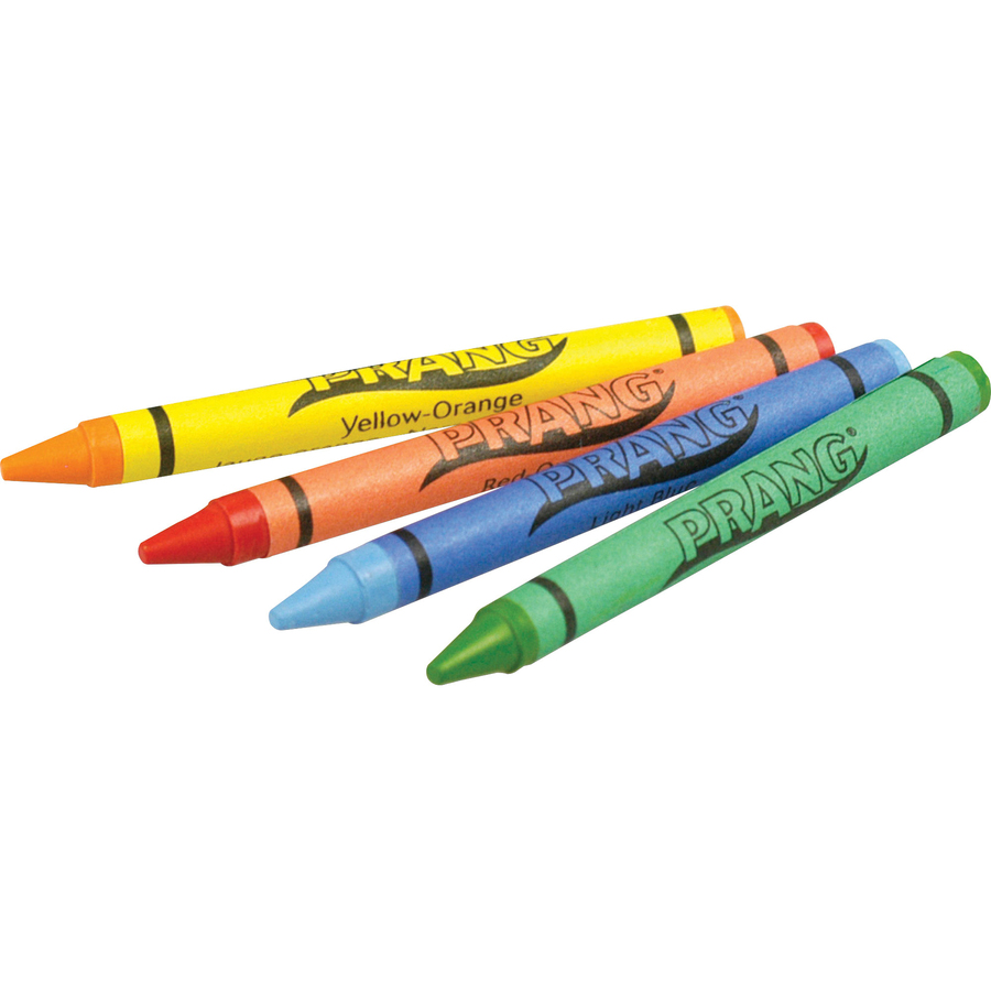 Prang 24 Count Wax Crayons Zerbee