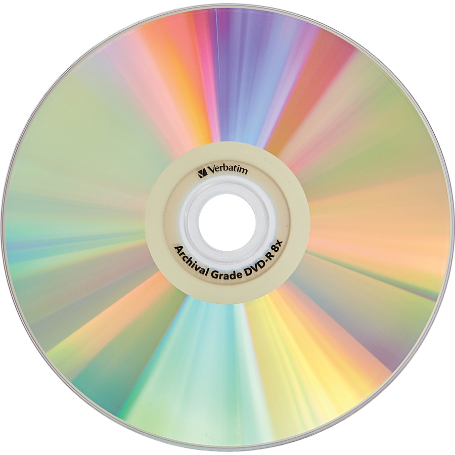 DVDR 4.7GB 8X UltraLife Gold Archival Grade with Branded Surface and