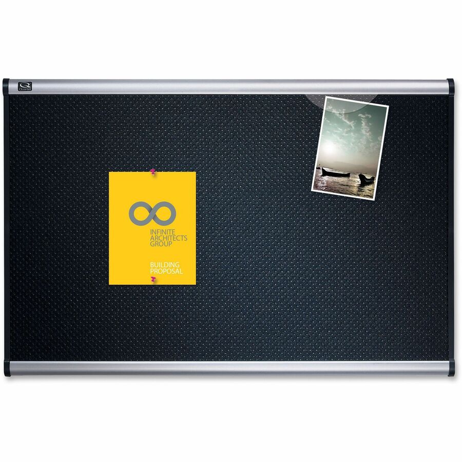Quartet Prestige Embossed Bulletin Board 48" Height x 72" Width
