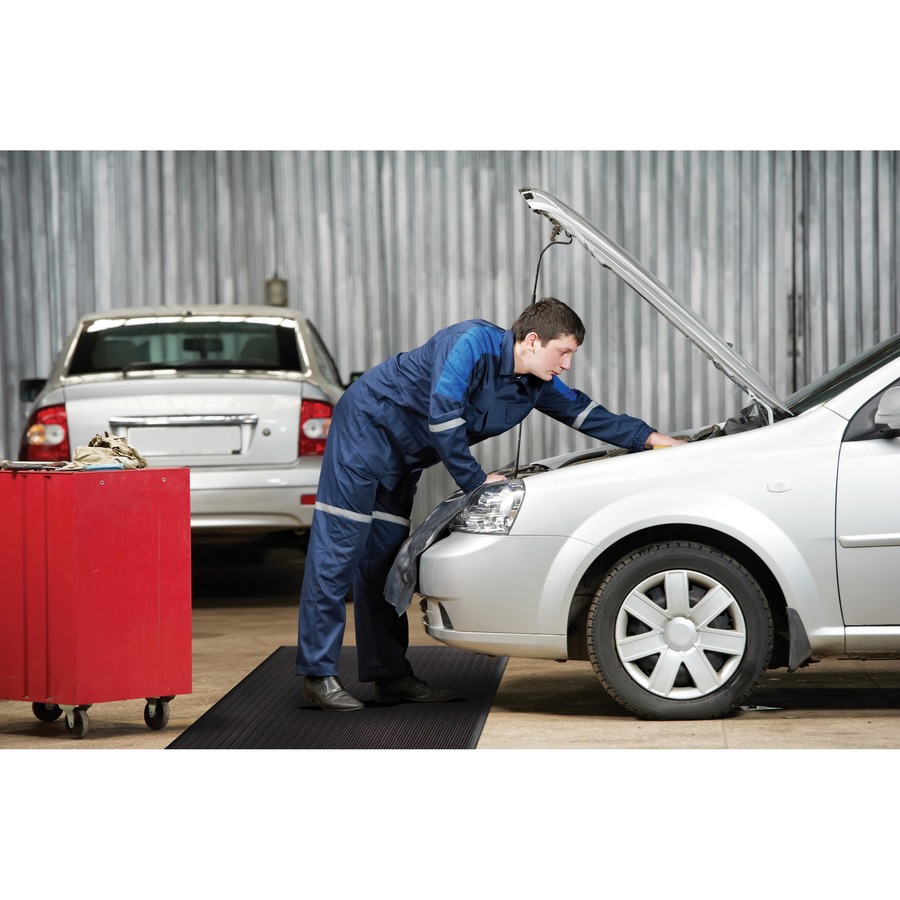 Genuine Joe Air Step AntiFatigue Mat Warehouse 60" Length x 36