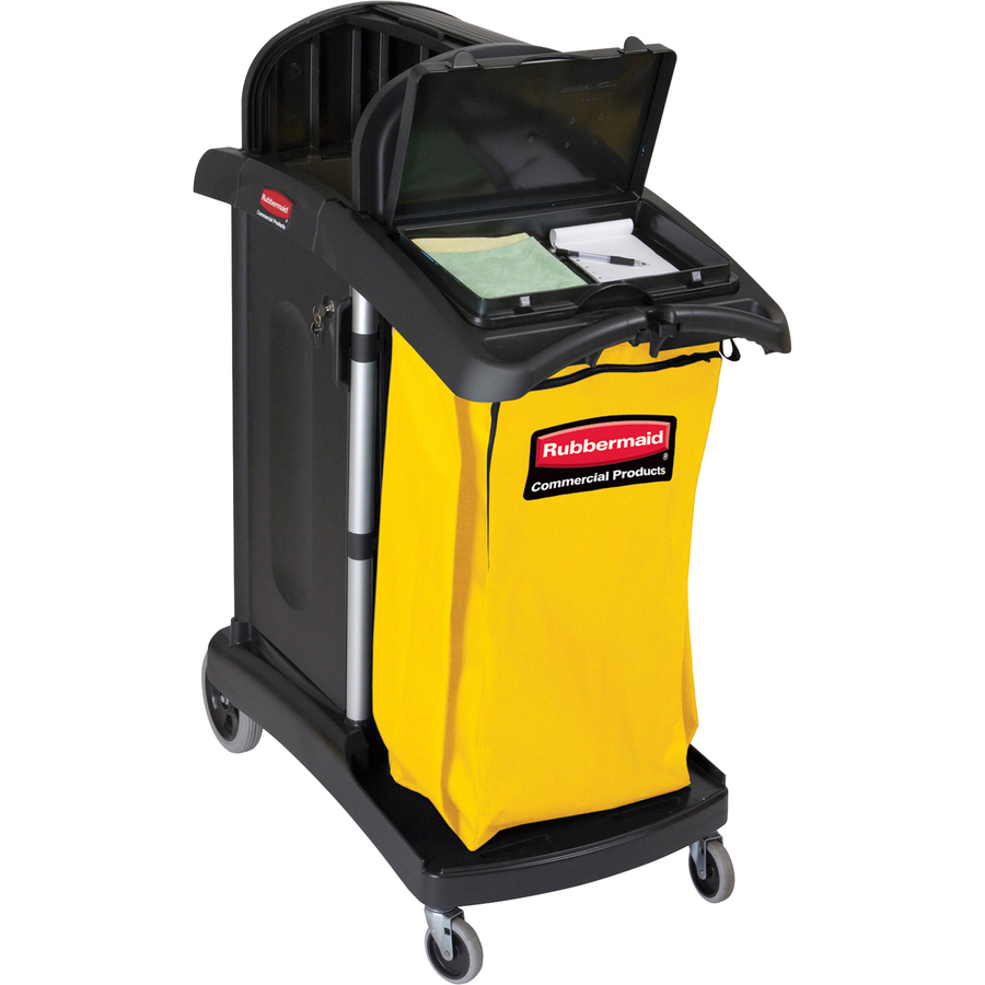 Rubbermaid 9T7200BK, Rubbermaid High Capacity Cleaning Cart