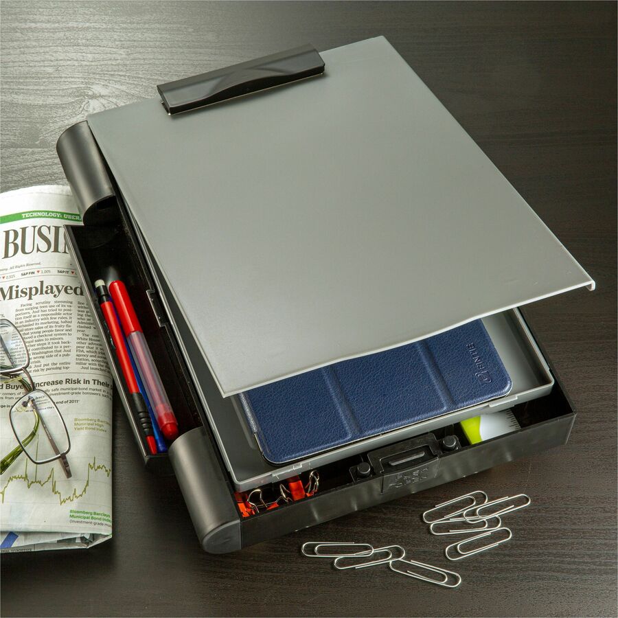 Officemate Double Storage Topopening Form Holder Clipboards & Form