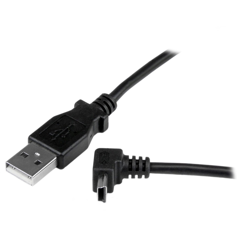 1m Mini USB Cable A to Up Angle Mini B Connect your